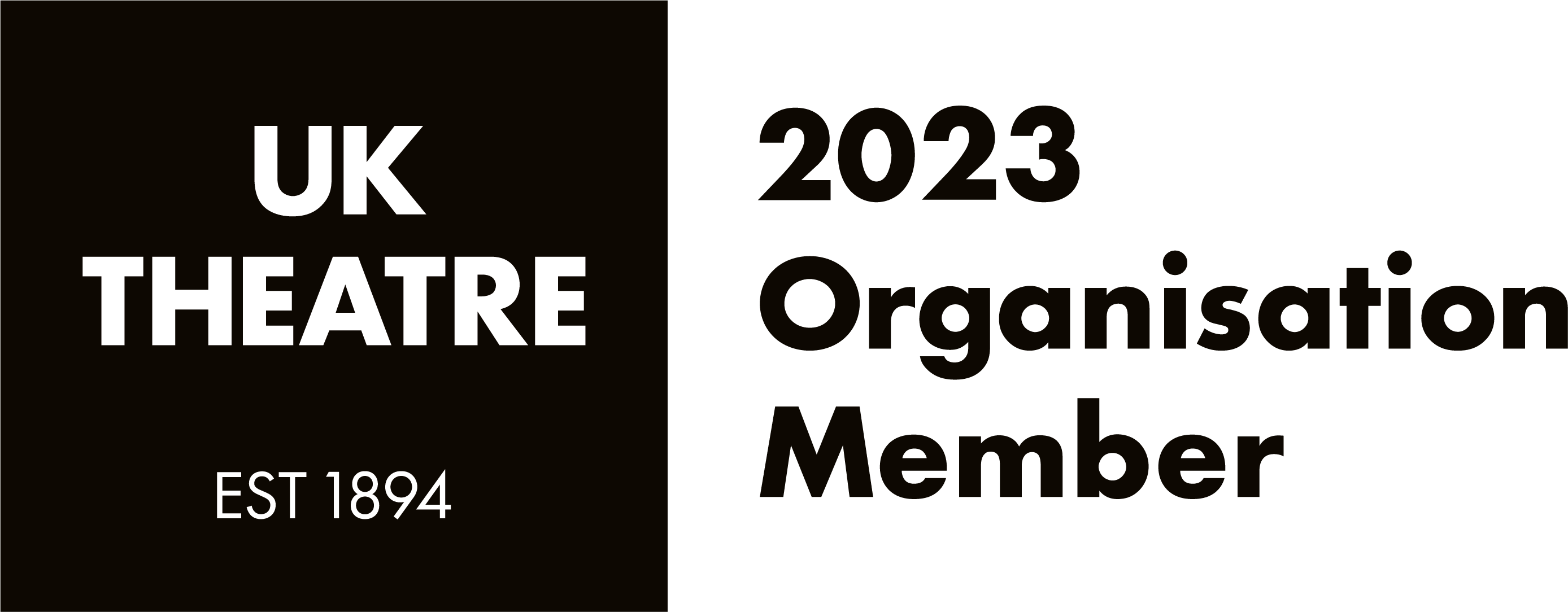 UK Theatre logo 2023 organisation member